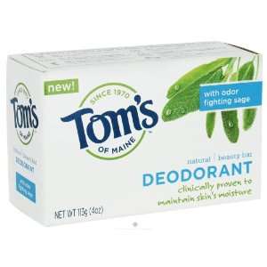  TOMS OF MNE MOI BAR SOAP DEOD Size: 4 OZ: Health 