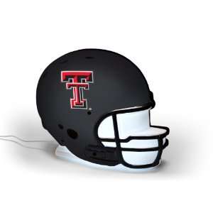   NCAA Texas Tech Red Raiders LED Lit Football Helmet: Sports & Outdoors