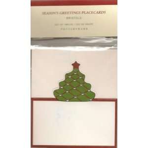  Pottery Barn Seasons Greetings Placecards   Set of 12 