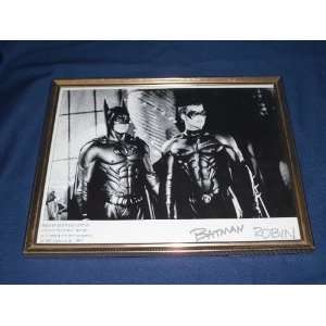  1997 DC Comics Batman and Robin Print 8 x 10 Everything 