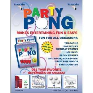  Serve Rite Party Pong