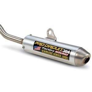  Pro Circuit 304 Factory Sound Silencers Exhaust Brushed 