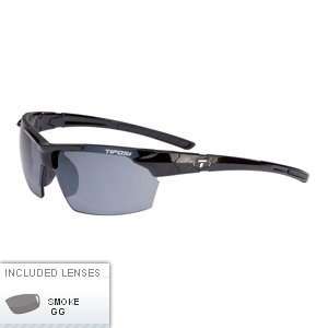  Tifosi Jet Single Lens Sunglasses   Gloss Black 