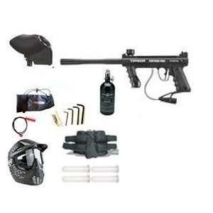   Paintball Tippmann Custom Pro Black Gun NITRO Set: Sports & Outdoors
