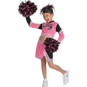 Go Team Pink Costume: Girls Size 7 8