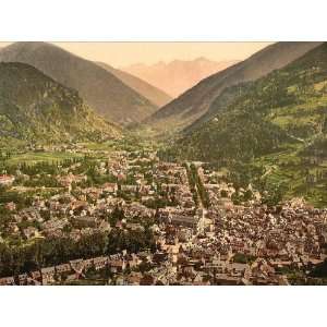   Poster   General view Luchon Pyrenees France 24 X 18: Everything Else