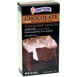   DIABETIC SUGER FREE CAKE MIX CHOCOLATE 8 oz: Health & Personal Care