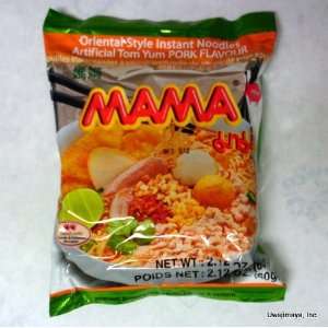 Mama   Instant Noodles   Artificial Tom Yum Pork Flavour (Net Wt. 2.12 