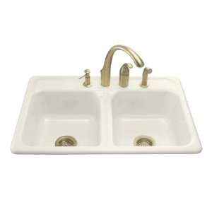  Kohler 5817 3 96 Delafield self rimming kitchen sink with 