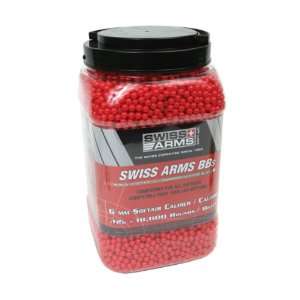  Swiss Arms .12g BBs   Red   18,000 count Sports 