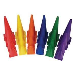  Yellowtails YTB 018 Plastic Cones Set 6 6 Inch H Asstd 