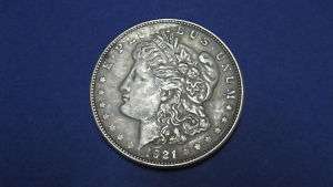 1921 D Morgan Silver Dollar C211  