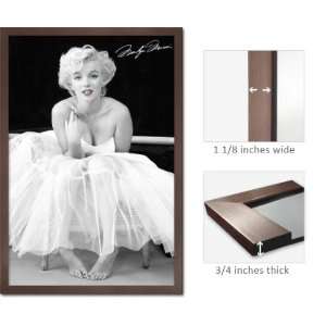   Framed Marilyn Monroe Ballerina Outfit Poster 32605