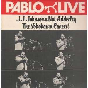   CONCERT LP (VINYL) UK PABLO 1978 J.J. JOHNSON AND NAT ADDERLEY Music