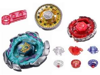 Item Includes Three Beyblades ( Blitz Unicorno, Nightmare Rex, Basalt 