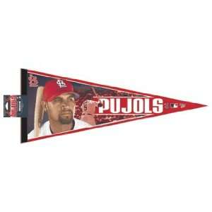  MLB Albert Pujols St Louis Cardinals Ltd Edition 3 Pennant 