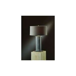 Hubbardton Forge 27 2610 08 360 Strata 1 Light Table Lamp in Burnished 