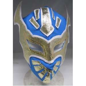 SIN CARA Youth Lucha Libre Wrestling Mask   KIDS Costume Wear   Blue 