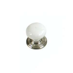  KNOB 36MM WHITE & PEWTER