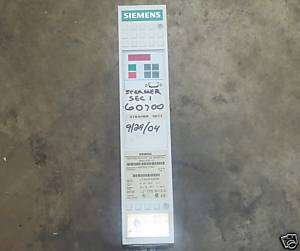 Siemens Simovert SERVO DRIVE 6SE7016 1TA61 6ES7090 0XX84 0AB0 6SE7 