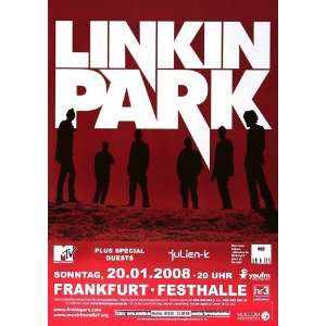 Linkin Park   Minutes To Midnight 2008   CONCERT   POSTER from GERMANY