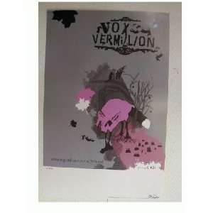  Vox Vermillion Poster Standing Still You Move forward 