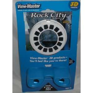  Rock City Gardens Tennessee View Master Viewer and 4 Reels in 3D 
