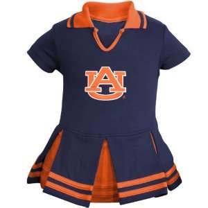 Auburn Tigers Navy Blue Infant Cheer Dress:  Sports 