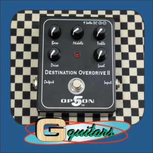   Overdrive II Guitar Pedal NEW    & Patch Cable  