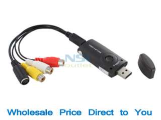 USB 2.0 TV DVD Audio Video Capture Easycap Adapter for Win7 XP Vista 