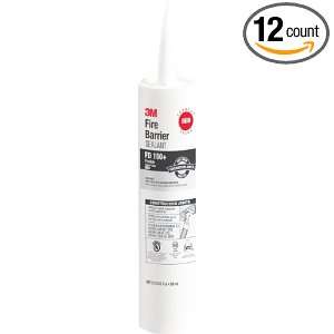 3M FD 150+ Red 10.1 Oz. Fire Barrier Sealant (Case of 12):  