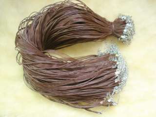 450strands 42+5cm mix colors silk pendant necklace cord  