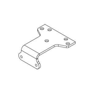 Hager 5909 ALM Aluminum 5100 Jamb Converter to Parallel from the 5100 