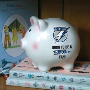   Born To Be Personalized Team Logo PIGGY BANK (6 x 4.75 x 5.25