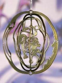   Wind Catcher Spinner Ornament Leo * Zodiac * Astrology * Sun  