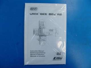 flite UMX Ultra Micro Gee Bee BNF Electric R/C RC Airplane EFLU4580 