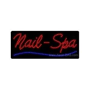  Nails Spa Outdoor LED Sign 13 x 32: Home Improvement