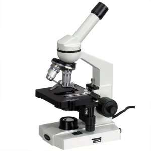 Monocular Biological Microscope 40X 2500X  Industrial 