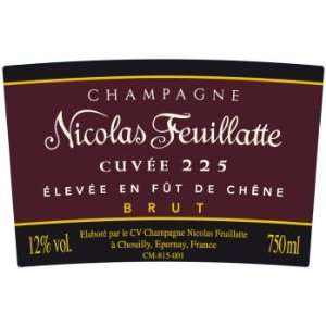  2003 Nicolas Feuillatte Brut Cuvee 225 750ml: Grocery 