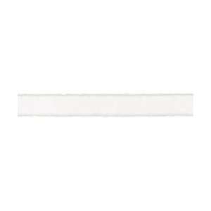  May Arts Sheer Tinsel Edge Ribbon 1X30 Yards White: Home 