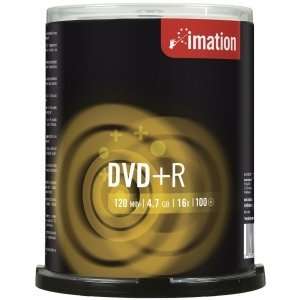 Imation 2055 DVD Recordable Media   DVD+R   16x   4.70 GB 