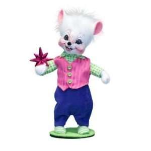  Annalee 6 Winter Whimsy Boy Mouse Figurine
