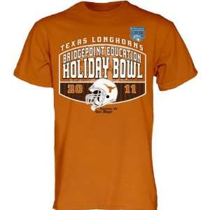  Texas Longhorns Dark Orange 2011 Holiday Bowl Backboard 