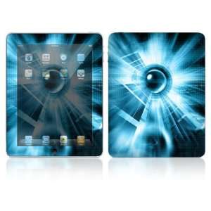  iPad Decal Vinyl Sticker Skin   Abstract Blue Tech: Everything Else