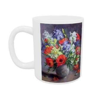  Poppies and Irises, 1991 by Anthea Durose   Mug   Standard 