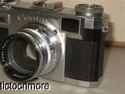 VINTAGE ZEISS IKON CONTAX 35mm GERMAN RANGEFINDER CAMERA SONNAR 11.5 