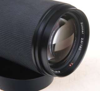 CARL ZEISS CONTAX 180MM F2.8 SONNAR T* LENS #6167182  