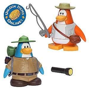  Disney Club Penguin 2 Mix N Match Figure Pack   Camper 