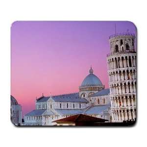 Leaning tower of Pisa Large Mousepad mouse pad Great unique Gift Idea