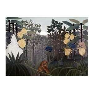  Henri Rousseau   Repast Of The Lion Giclee
